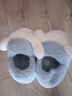 Hello Kitty女童棉鞋冬兒童室內家居鞋小孩保暖親子棉拖鞋 玉貴狗藍 38-39碼 曬單實(shí)拍圖