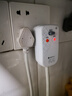 國際電工電熱水器專(zhuān)用漏保插頭空調保護器帶插座防漏電直插款轉換器插頭 一體式-漏保插頭10A【自己接線(xiàn)】 曬單實(shí)拍圖