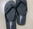 紅青百年人字拖男夏季室外沙灘涼拖鞋輕便防滑浴室洗澡拖鞋韓版夾趾拖 黑色 44-45 曬單實(shí)拍圖