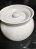 【胖東萊商超熱賣(mài)款】陶瓷隔水燉盅家用蒸盅燉罐沙縣煲湯瓦罐煨 白色特厚款 450ml 曬單實(shí)拍圖