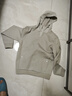 布先生時(shí)尚機能風(fēng)連帽衛衣男秋季新品半開(kāi)襟拉鏈貼袋設計上衣PT15590 輕云灰 L (175) 曬單實(shí)拍圖