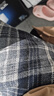 浪莎毛呢格子半身裙女冬季2025新款高腰顯瘦a字包臀裙中長(cháng)款復古裙子 曬單實(shí)拍圖