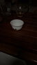 蘇氏陶瓷（SUSHI CERAMICS）超薄胎羊脂玉瓷 鎏銀菊花主人杯品茗杯個(gè)人功夫茶杯伴手禮 曬單實(shí)拍圖