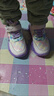 G.DUCKKIDS小黃鴨帶燈女童鞋子2025秋冬新款皮面兒童運動(dòng)鞋艾莎公主跑步鞋1- 紫色帶燈 皮面 29 內長(cháng)18.3cm 曬單實(shí)拍圖