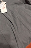 Olrain歐芮兒法式半身裙2025秋季新款灰色智感通勤中長(cháng)百褶A型裙 灰色 S 155/64A/S 曬單實(shí)拍圖