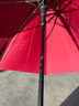 優(yōu)水德國雙層自動(dòng)長(cháng)柄雨傘超大號車(chē)載雙三人男士加固結實(shí)抗暴風(fēng)雨定制 135CM雙層外黑內紅 曬單實(shí)拍圖