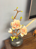 范爺家仿真玉蘭花陶瓷花瓶套裝桌面玄關(guān)高級感擺件新中式仿真花藝裝飾 曬單實(shí)拍圖