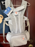 ergobaby美國二狗腰凳嬰兒背帶柔軟breeze舒適通風(fēng)透氣通用抱娃神器灰色 曬單實(shí)拍圖