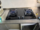 老板（Robam）燃氣灶天然氣國家補貼 新品 納米抗污面板自適應底盤(pán)5.2kW大火力燃氣灶家用灶具雙灶JZT-57BX-G1 曬單實(shí)拍圖