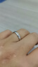 mini&yayaS999足銀男生戒指男士個(gè)性時(shí)尚單身尾戒情人節禮物生日禮物送男友 曬單實(shí)拍圖
