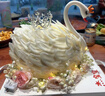 曼恒網(wǎng)紅黑天鵝蛋糕生日蛋糕女神同城配送當天配送定制送女朋友老婆 A款白天鵝蛋糕 6英寸(適合1-2人) 曬單實(shí)拍圖