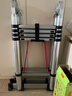 匠瑞寶人字梯伸縮梯子加厚多功能鋁合金工程折疊樓梯工業(yè)級梯子多功能2.1米直梯4.2米 曬單實(shí)拍圖