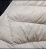 雪中飛短款輕薄立領(lǐng)羽絨服女款冬季新款休閑純色百搭保暖外套 米白 XL (170) 110-120斤 曬單實(shí)拍圖