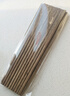千年戀木雞翅木家用中華筷子無(wú)漆無(wú)蠟防霉防滑酒店餐具10雙裝 kz0004 曬單實(shí)拍圖