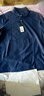 布先生春夏季新款長(cháng)袖男士T恤套頭時(shí)尚寬松POLO男裝衣服BT11906 鋼琴黑 L (175) 曬單實(shí)拍圖