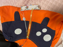迪士尼童裝男春秋款三件套裝男童衛衣嬰兒小孩衣服寶寶秋裝0一1-3歲外套 桔紅色 恐龍三件套A 110 【建議身高105cm以下】 曬單實(shí)拍圖