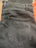 皮爾卡丹品牌牛仔褲男秋冬季2025新款修身高腰直筒長(cháng)褲棉彈舒適耐磨休閑褲 3708黑灰 34建議145-155斤 曬單實(shí)拍圖