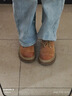 駱駝（CAMEL）【山丘】經(jīng)典大黃靴戶(hù)外工裝馬丁靴 L23W076065R 土黃（絨里） 37 曬單實(shí)拍圖