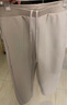 優(yōu)衣庫女裝快干休閑廓形褲運動(dòng)彎刀鐮刀褲高腰速干新款479619 30 淺米色 XL /165/76A 曬單實(shí)拍圖