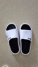 回力運動(dòng)拖鞋男戶(hù)外穿海邊沙灘不易滑踩屎感涼拖鞋HL3A57白黑42-43碼 曬單實(shí)拍圖