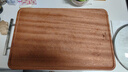 雙槍烏金檀木整木菜板 百年齡砧板家用切菜案板抗菌實(shí)木菜板50*33*2.5 曬單實(shí)拍圖