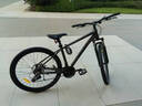 喜德盛（xds）山地自行車(chē)黑客350/黑客380變速車(chē)21速青少年學(xué)生成人通勤 26款黑客350黑銀 15.5寸（適合身高150CM-165CM） 曬單實(shí)拍圖