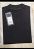 布先生中高領(lǐng)純色羊毛t恤春秋可機洗親膚羊毛衫男BT12322 鋼琴黑 XL (180) 曬單實(shí)拍圖