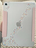 適用ipad保護套air7/6防彎抗摔pro11英寸a16平板殼帶筆槽11代九代10.2mini67十代10.9平板保護套 磁吸筆套搭扣+Y折支撐+磨砂防彎背板【青春粉】 iPad Air6/7（11 曬單實(shí)拍圖