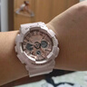 卡西歐（CASIO）手表女士G-SHOCK運動(dòng)學(xué)生電子日韓表送女友禮物GMA-S120SR-7A 曬單實(shí)拍圖