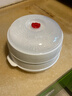 炊大皇 雙層微波爐蒸籠可加水蒸盒 加熱蒸籠微波爐專(zhuān)用器皿用品套裝 曬單實(shí)拍圖