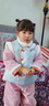 G.DUCKKIDS小黃鴨女童拜年服唐裝漢服兒童喜慶新年衣服加絨女寶寶周歲禮服裝 粉色 80 尺碼6-9個(gè)月14-20斤 曬單實(shí)拍圖