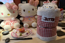 Hello Kitty三麗鷗毛絨玩具布娃娃抱枕玩偶生日禮物 25cm清新淘淘玉桂狗公仔 曬單實(shí)拍圖