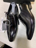 MAGIOPY奢侈高端品牌皮鞋男士尖頭布洛克正裝英倫雕花2025新款商務(wù)休閑鞋 黑色 39 標準國內皮鞋尺碼 曬單實(shí)拍圖