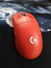 羅技（G）GPW二代 金剛版新升級 無(wú)線(xiàn)游戲鼠標 Hero2傳感器60g輕量FPS職業(yè)電競配置 GPW2狗屁王二代 紅色 曬單實(shí)拍圖
