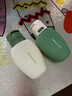 川野博士日本旅行硅膠分裝瓶防漏乳液化妝品沐浴露洗發(fā)水便攜擠壓式空瓶子 分裝瓶[【綠色+米白】60ML-2個(gè)裝（送標簽紙） 曬單實(shí)拍圖
