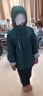 暇步士（Hush Puppies）童裝兒童外套秋冬季新款男女大童簡(jiǎn)約時(shí)尚加厚風(fēng)衣外套 叢林綠 150 cm 曬單實(shí)拍圖