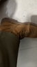 百麗厚底馬丁靴工裝靴男鞋冬商場(chǎng)同款休閑靴加絨8WH01DD5 黃/棕（單里） 42 (260mm) 曬單實(shí)拍圖