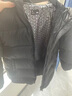李寧（LI-NING）女童羽絨服中長(cháng)款兒童中大童10-15歲防潑水連帽運動(dòng)外套鴨絨童裝 黑色【絨子含量85%】 160 冬季新款 曬單實(shí)拍圖