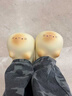 CTRLEND可愛(ài)貓咪微足弓棉拖鞋女冬季2025新款加絨保暖情侶居家防水棉拖男 【小氖黃】 36-37（標準碼） 曬單實(shí)拍圖