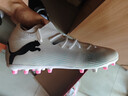 彪馬（PUMA）MG短釘支撐飛盤足球鞋男子人造草坪釘鞋F(xiàn)UTURE 7 107719 白-黑色-粉-01 42 曬單實(shí)拍圖
