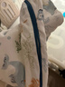 貝肽斯睡袋嬰兒春秋恒溫新生兒童寶寶睡袋一體式防踢被驚跳包被睡衣連體 海鯨 冬季中厚-感溫(10-20℃） S碼建議身高55-70cm 年齡0-9個(gè)月 曬單實(shí)拍圖