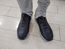 足立健足力健老人鞋男女秋冬季皮面防水爸爸鞋防滑中老年健步鞋運動(dòng)鞋 X3306藍色男款【2024防水防滑爸 42 曬單實(shí)拍圖