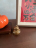 西西臺臺金剛葫蘆變色茶寵小擺件茶盤(pán)接待室裝飾精品可養趣味茶玩功夫茶具 金色葫蘆 曬單實(shí)拍圖