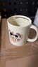 可愛(ài)卡通高顏值陶瓷貓咪馬克杯帶蓋情侶水杯送閨蜜創(chuàng  )意實(shí)用杯子 愛(ài)心小狗馬克杯(單杯)1個(gè)350ml 曬單實(shí)拍圖