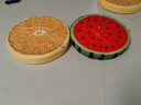 幼兒園坐墊創(chuàng  )意3D水果坐墊學(xué)生靠墊加厚圓形兒童可愛(ài)卡通幼兒 加大款-西瓜 直徑39cm厚7cm雙面圖案 曬單實(shí)拍圖