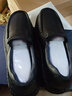 老人頭男士商務(wù)休閑皮鞋軟皮軟底豆豆鞋舒適透氣厚底奇樂(lè )鞋子一腳蹬男鞋 黑色 【頭層牛皮】 42 (260mm) 曬單實(shí)拍圖