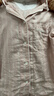 無(wú)印良品（MUJI）女式 無(wú)側縫雙層紗織 睡衣 家居服套裝  粉紅色條紋5A L 曬單實(shí)拍圖