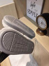 貓力包根棉拖鞋男士冬季新款室內家居保暖包跟毛絨踩屎感情侶棉鞋男款 灰色 42-43 正碼【內長(cháng)265MM】 曬單實(shí)拍圖