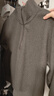 優(yōu)衣庫合作款男裝女裝絨面針織半拉鏈套頭衫長(cháng)袖25秋冬新款479849 35 淺褐色 L /175/100A 曬單實(shí)拍圖