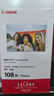 佳能（Canon） cp1500相紙 照片打印機相紙 彩色相片紙照片紙墨盒 適合cp1500 cp1300 cp1200打印機 RP-108【6英寸108張+2個(gè)色帶】 曬單實(shí)拍圖